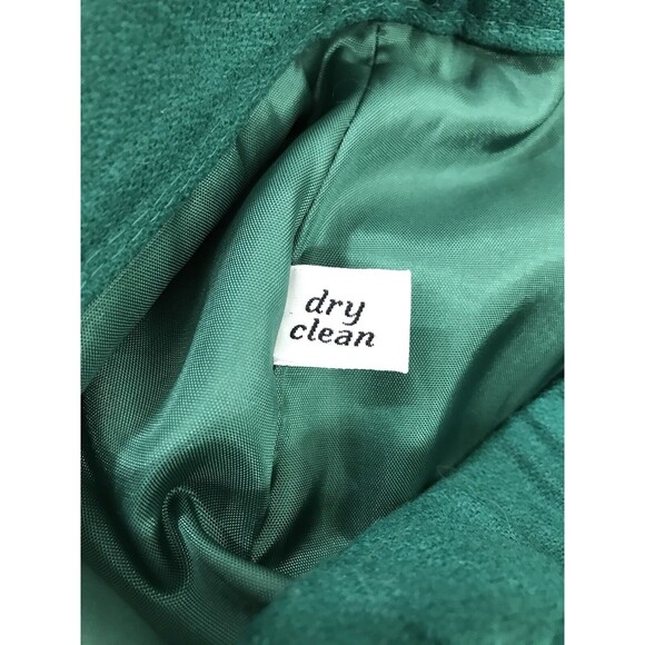 PENDLETON Long Green Wool Skirt Lined Women's Size 10 - Picture 5 of 5